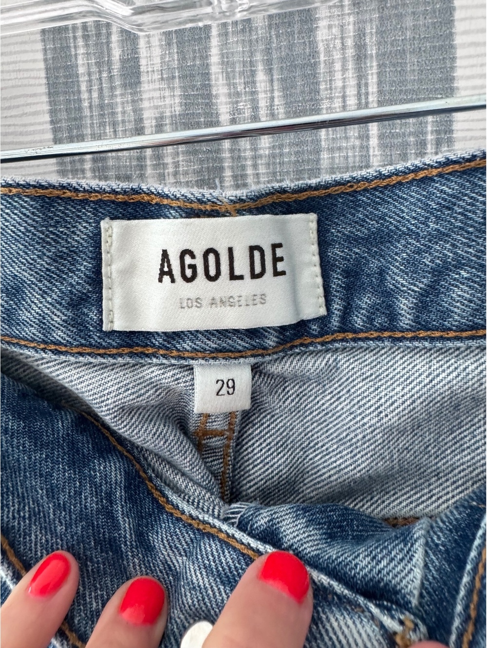 Agolde Riley Crop - Picture 3 of 4